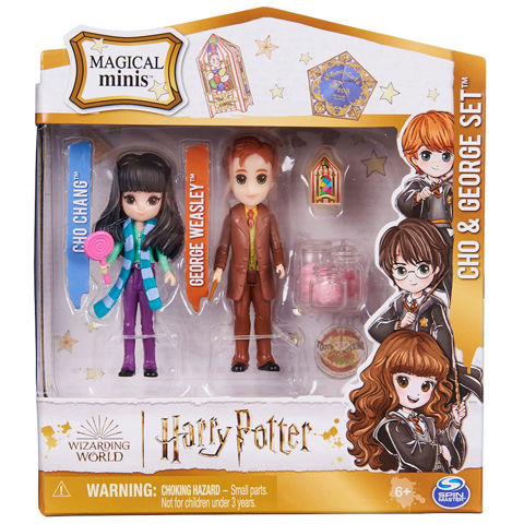 Cho & George Set Harry Potter Wizarding World Minis  / Μωρά-Κούκλες   